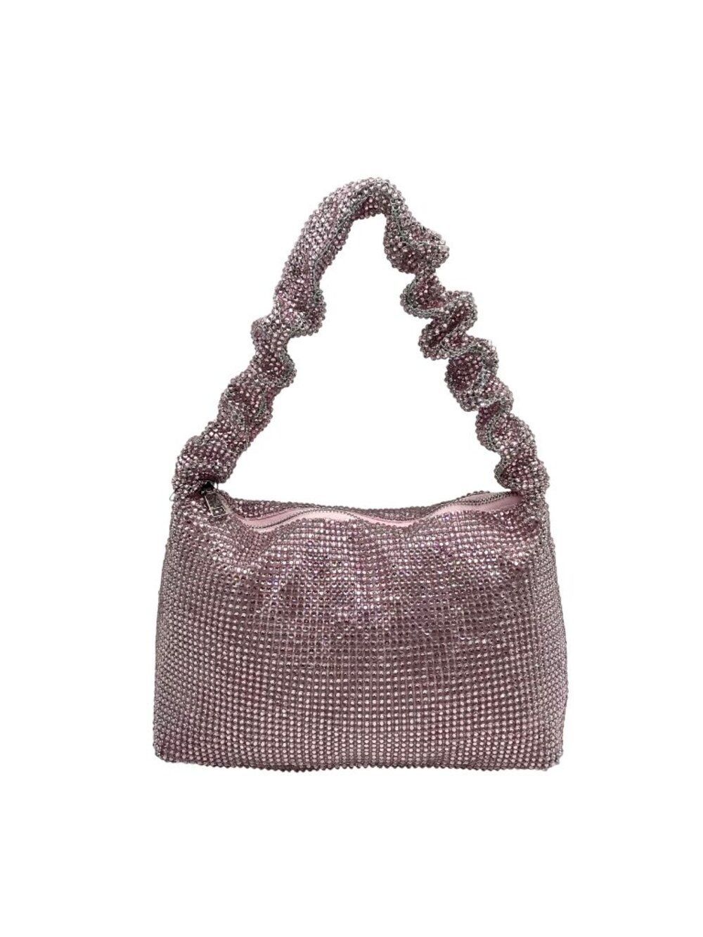 I.N.C. International Concepts Pink Dogwo Mesh Scrunch Shoulder Bag